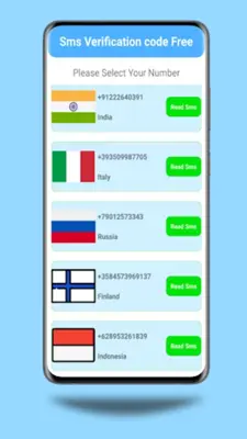 Temp Number- SMS Verification android App screenshot 2